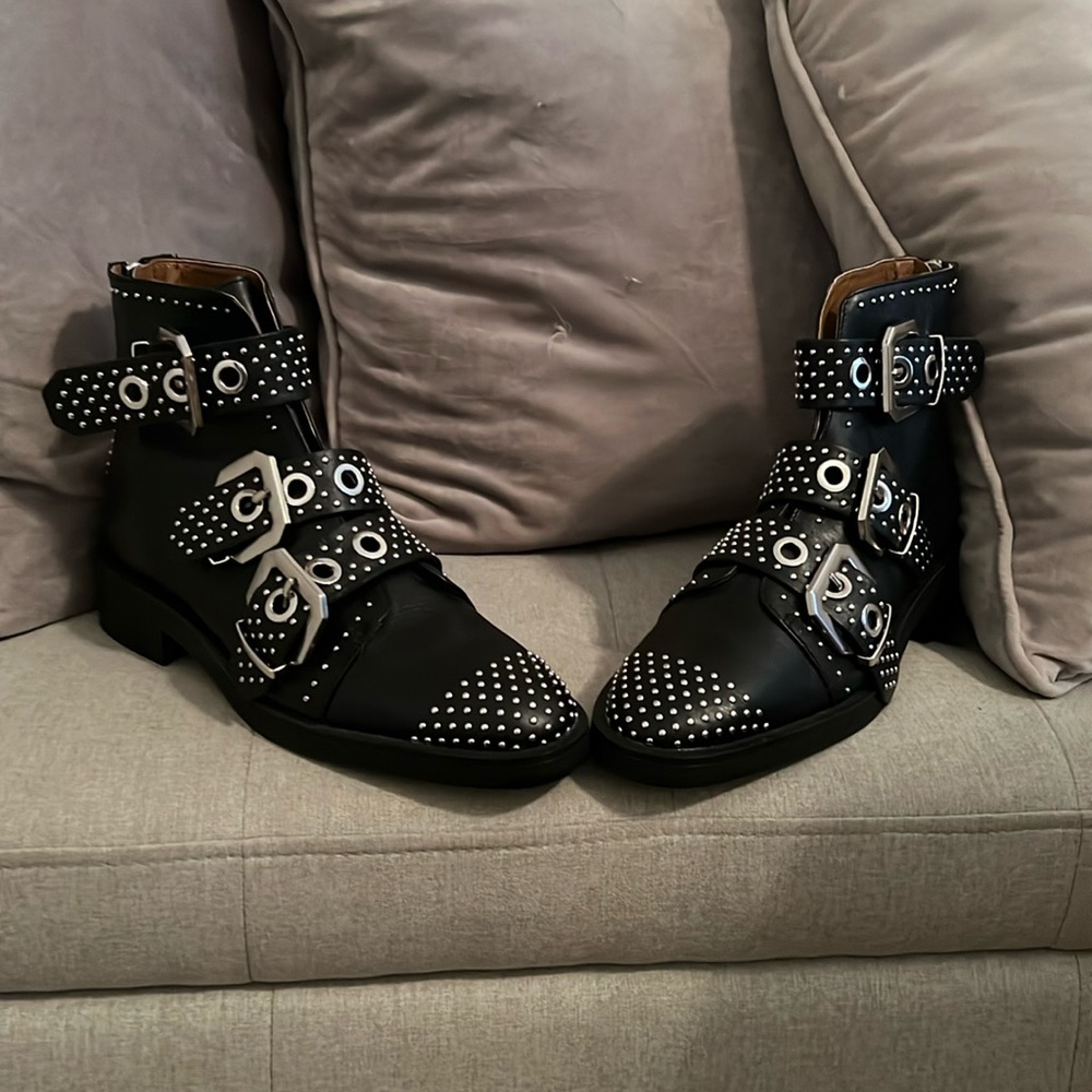 Zara leather boot